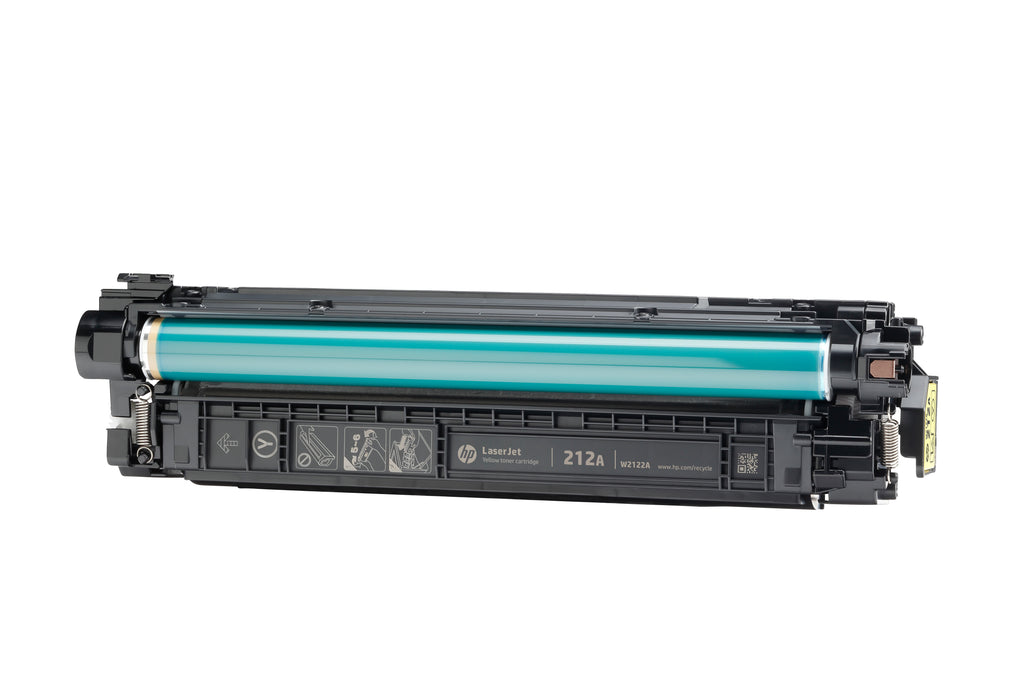 HP Cartouche de toner jaune 212A LaserJet authentique