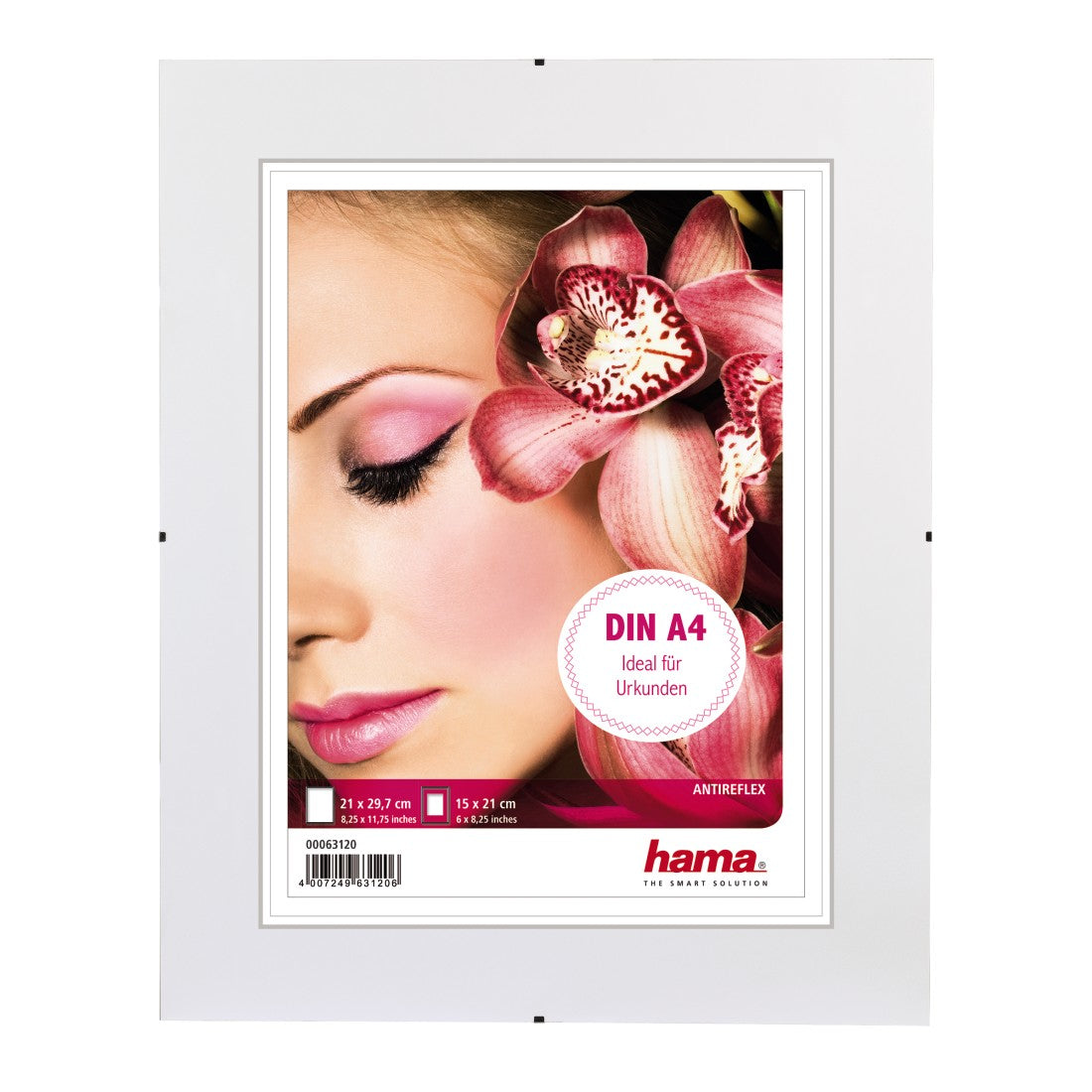 Hama Clip-Fix Cadre pour Photo Transparent