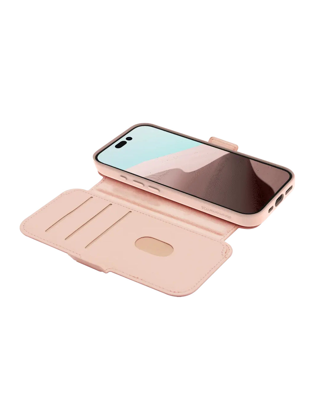 dbramante1928 LM61ICPI6874 coque de protection pour téléphones portables 15,5 cm (6.1") Folio porte carte Rose