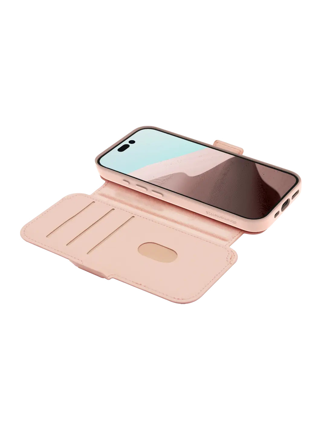 dbramante1928 LM61ICPI6874 coque de protection pour téléphones portables 15,5 cm (6.1") Folio porte carte Rose