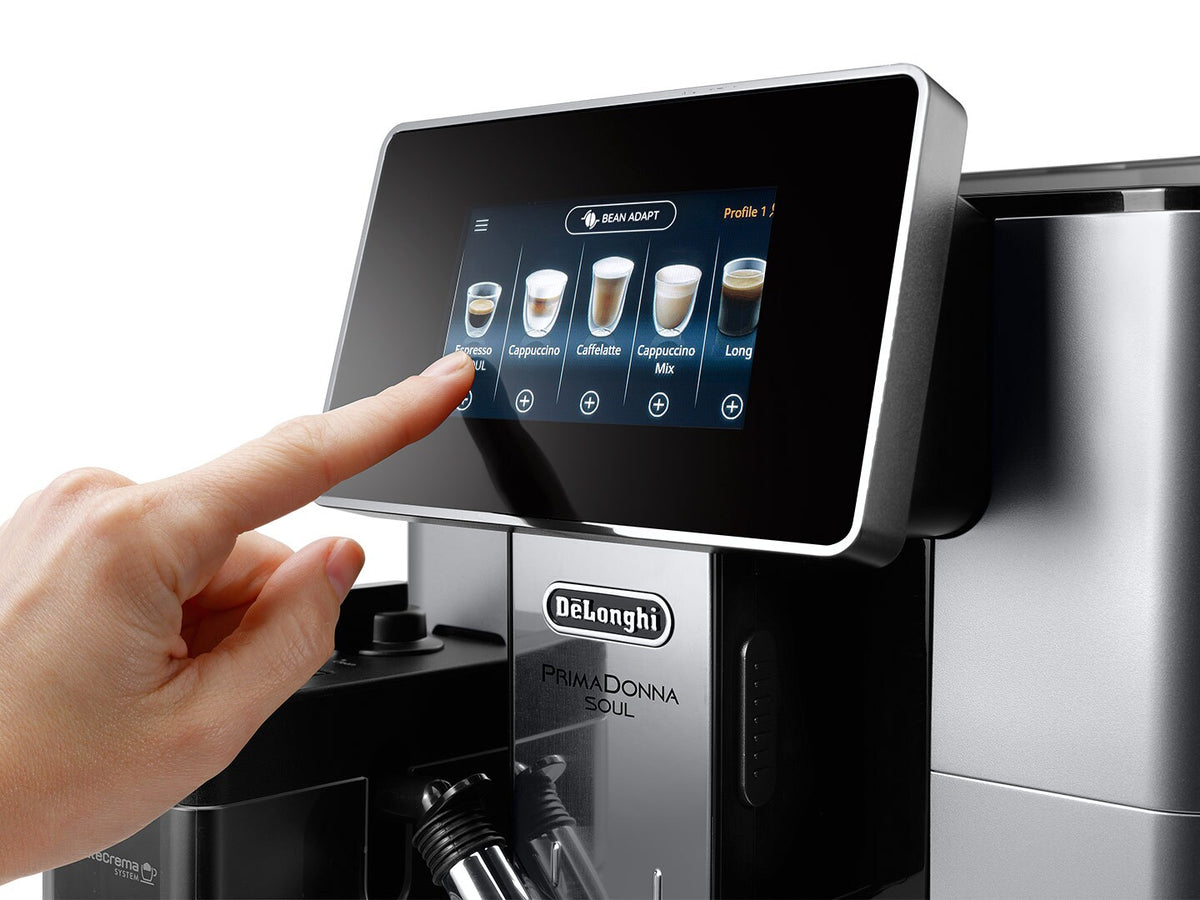 De’Longhi PrimaDonna ECAM610.55.SB Entièrement automatique Machine à expresso 2,2 L