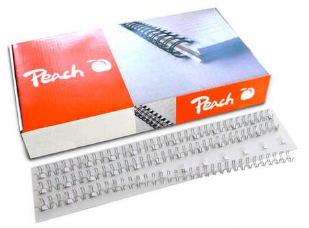 Peach 510996 matériel de reliure A4 Argent 100 pièce(s)