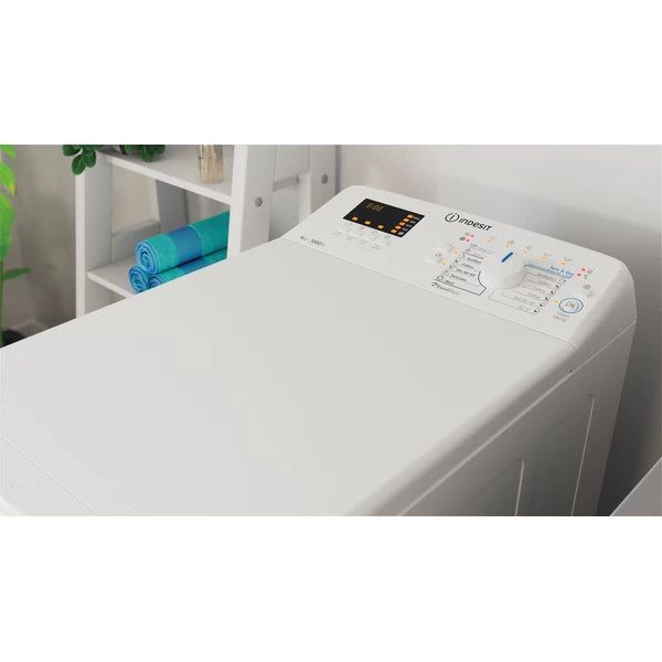 Indesit BTW S60400 EU/N machine à laver Charge par dessus 6 kg 1000 tr/min Blanc