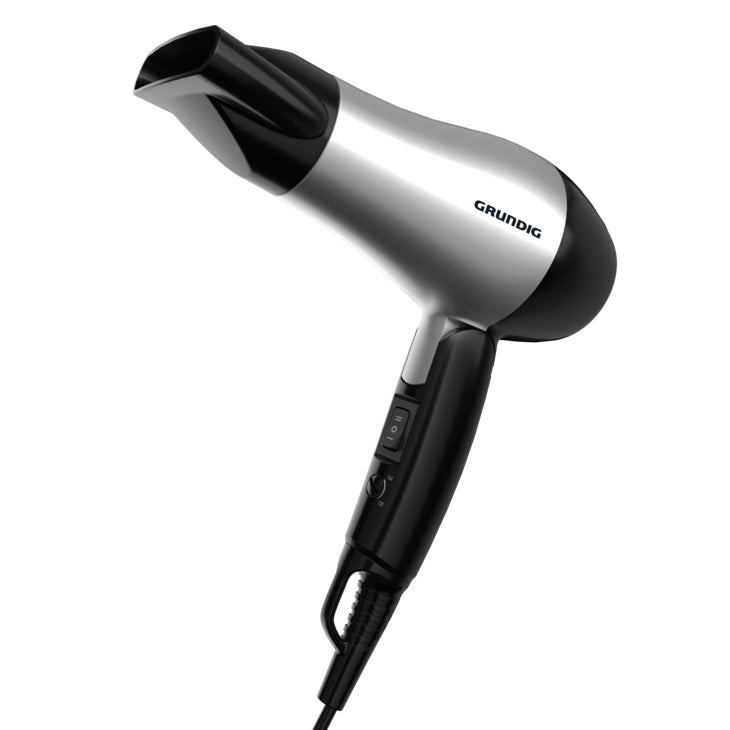 Grundig HD 2200 sèche-cheveux 1200 W Noir, Argent