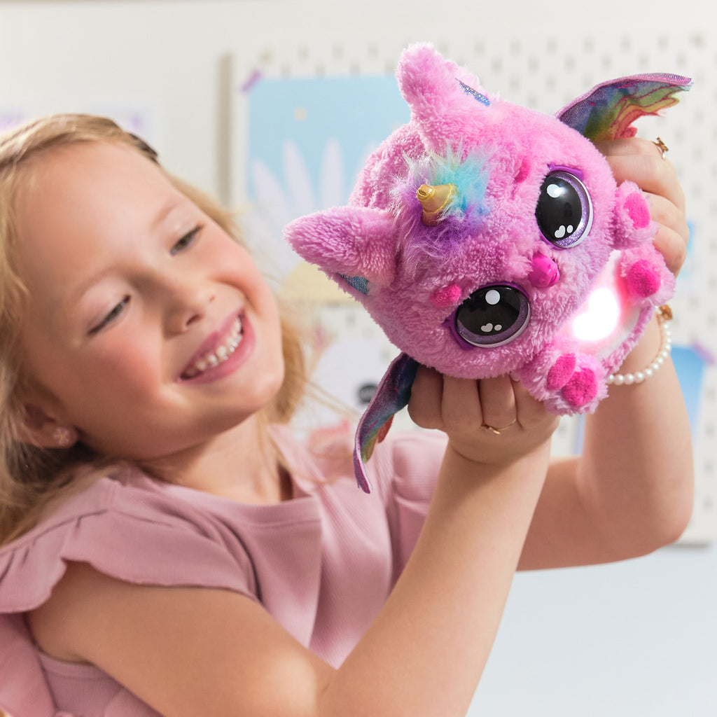 Hatchimals Pufficorn Alive Eclosion Secrete