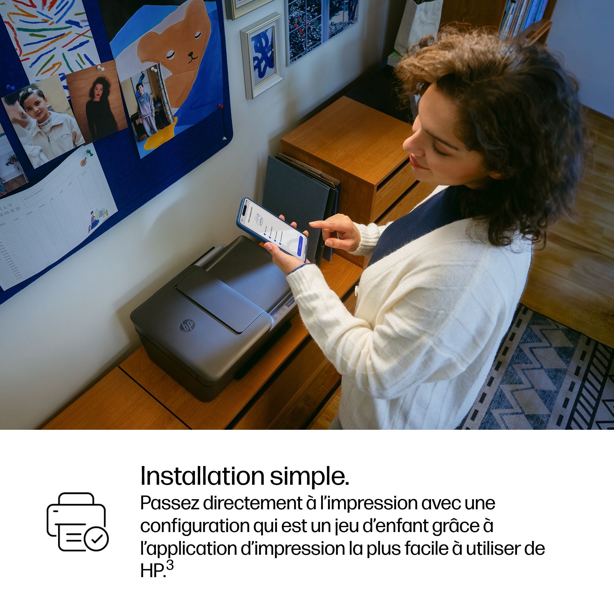 HP DeskJet 4330 Sans fil All-in-One Couleur Imprimante, Instant Ink