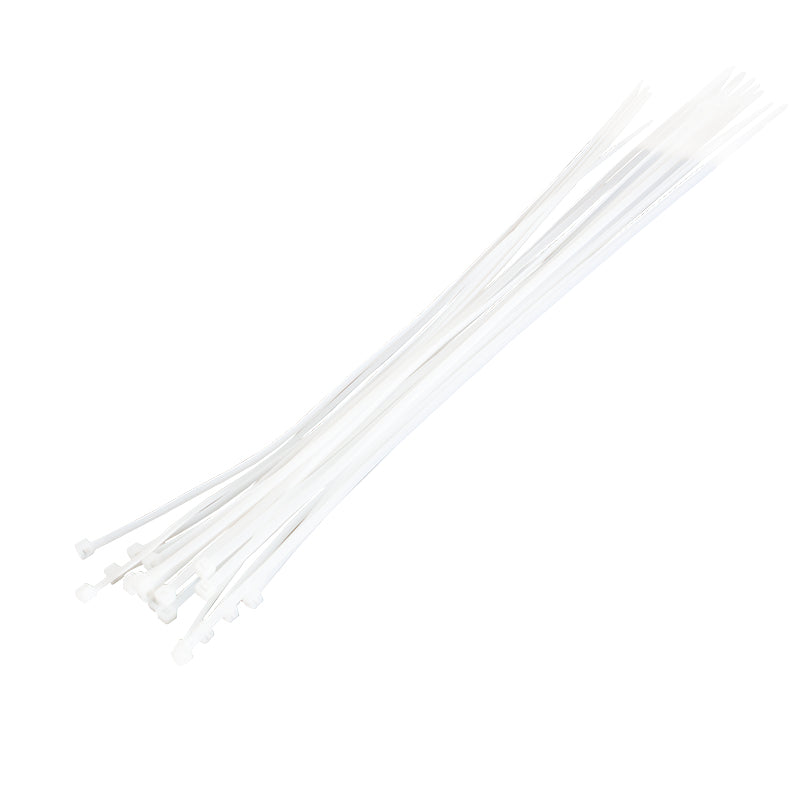 LogiLink KAB0041 Serre-câbles en Nylon Transparent, 500 mm x 4,8 mm, Lot de 100 pièces