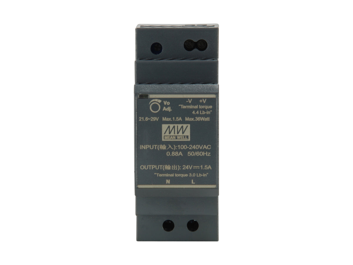 Unité d'alimentation POW-2411 30 W, 24V DC, Noir