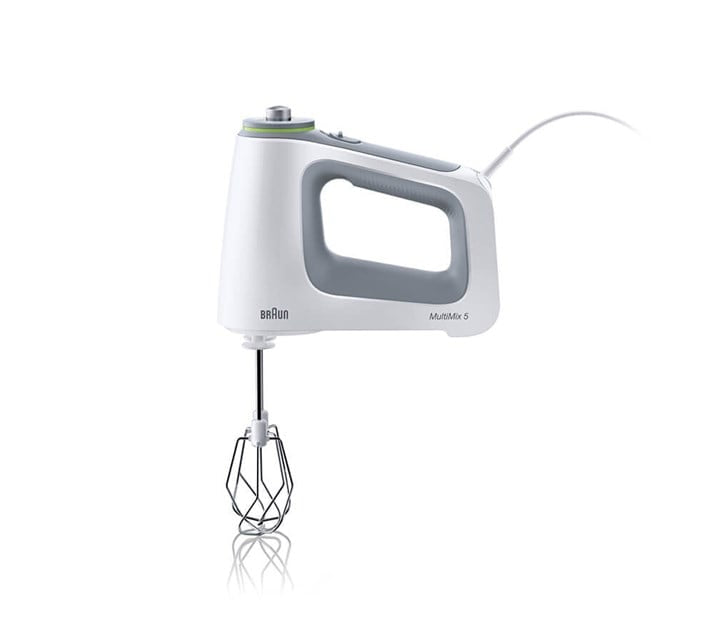 Braun HM 5000 WH Batteur à main 700 W, Gris et Blanc