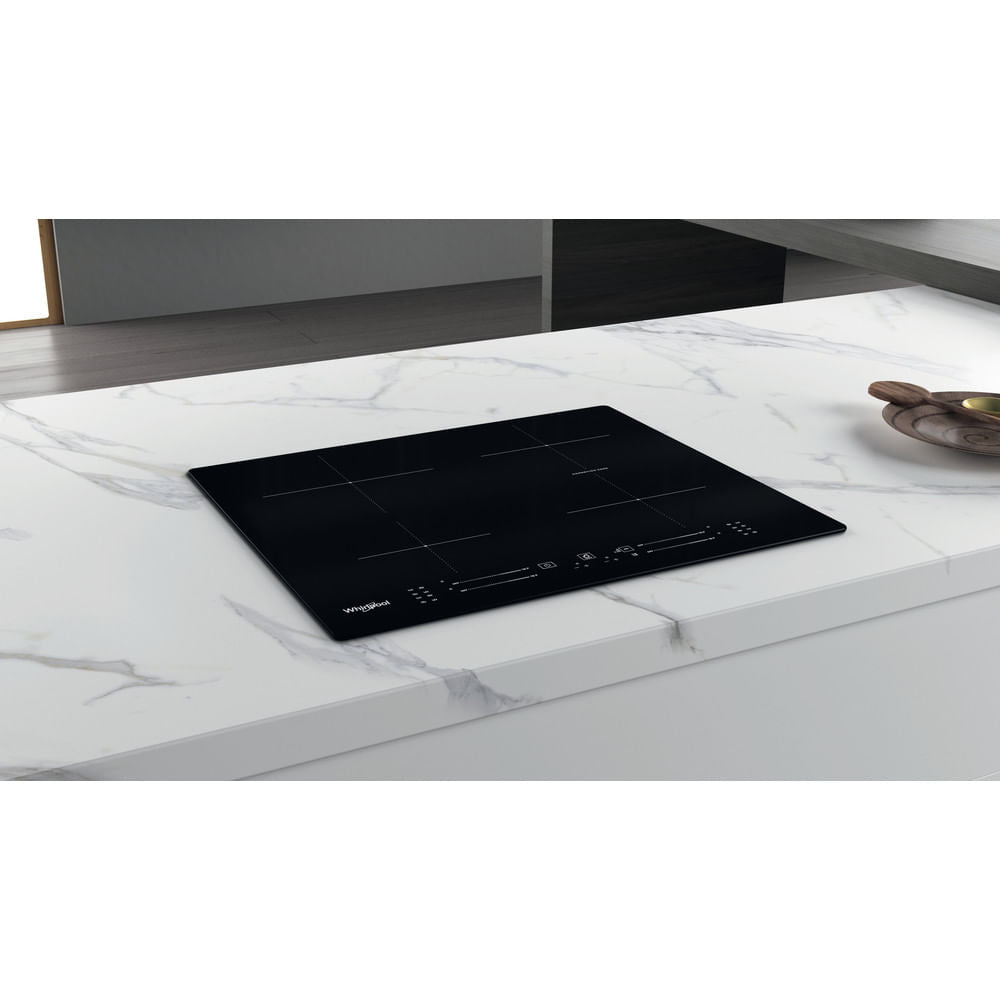 Whirlpool WB S2560 NE Noir Intégré 59 cm Plaque avec zone à induction 4 zone(s)