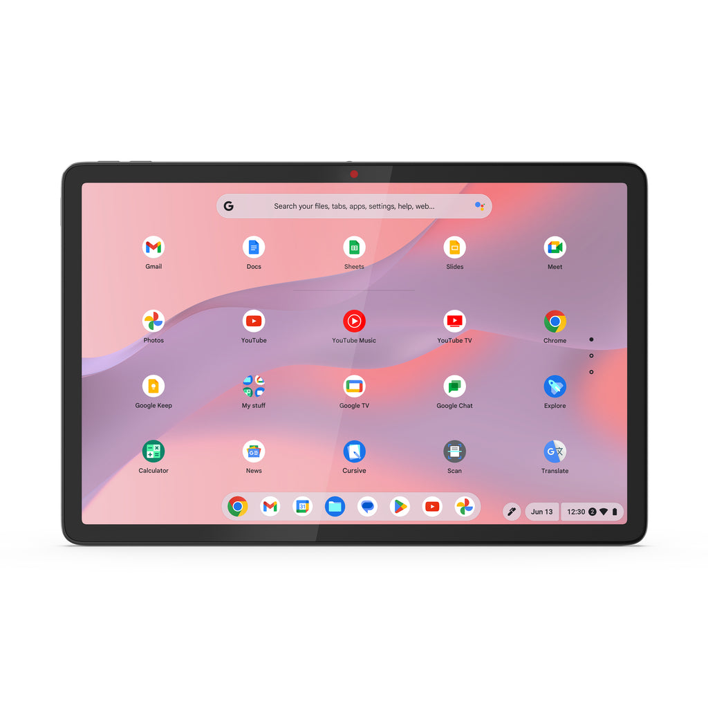 Lenovo Chromebook Duet 11M889 MediaTek Kompanio 838 27,8 cm (10.9") Écran tactile WUXGA 8 Go LPDDR4x-SDRAM 128 Go eMMC Wi-Fi 6 (802.11ax) ChromeOS Allemand Gris