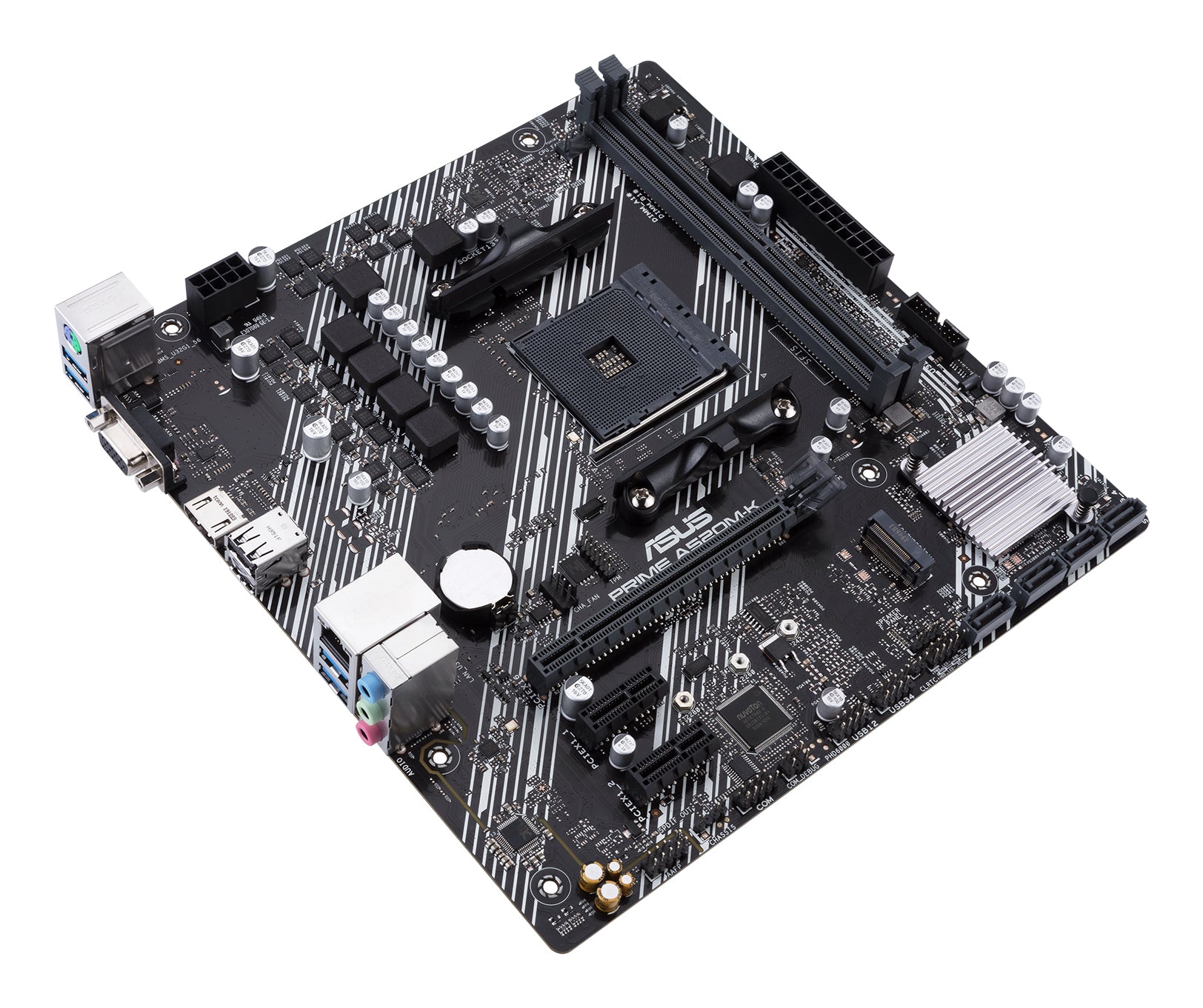 ASUS PRIME A520M-K AMD A520 Emplacement AM4 micro ATX