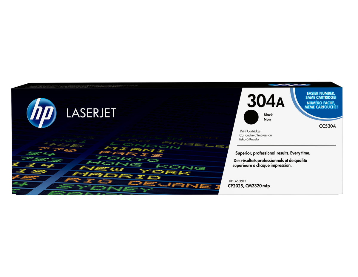 HP 304A Toner LaserJet Noir Authentique