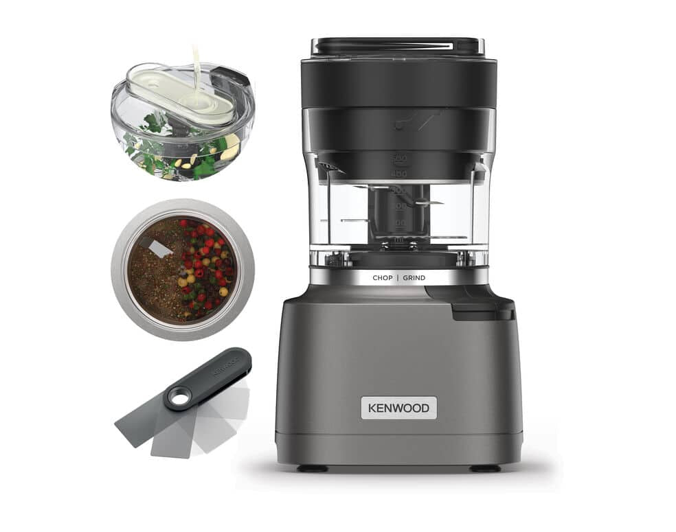 Kenwood CHP80.000SI Hachoir Électrique 0,5 L 800 W, Argent