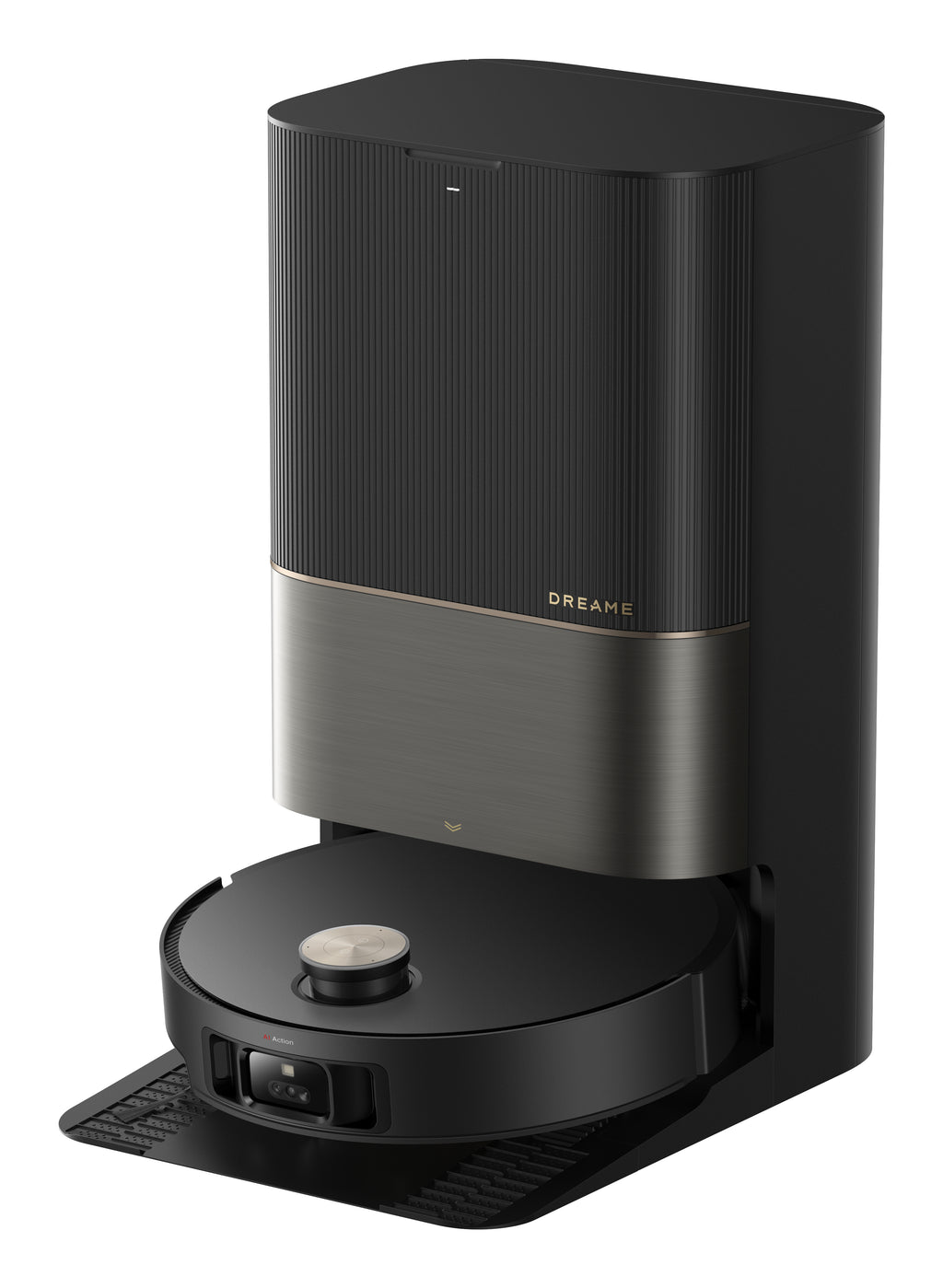 Dreame X50 Ultra Noir, Acier inoxydable