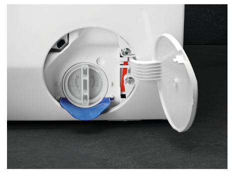 AEG LWR73166OE machine à laver avec sèche linge Pose libre Charge avant Noir