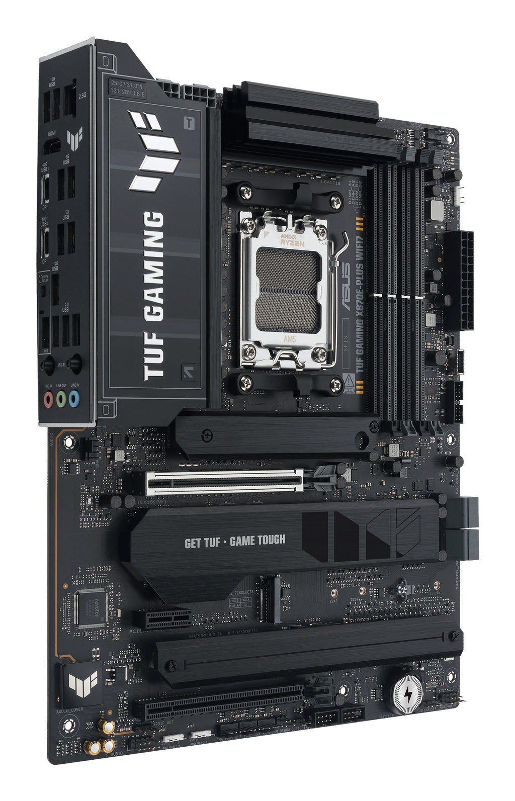 ASUS TUF GAMING X870E-PLUS WIFI7 Carte Mère AMD X870E Socket AM5 ATX