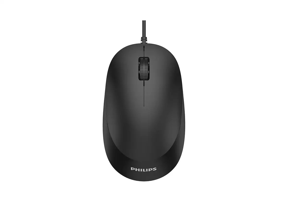 Philips SPK7207B/00 souris Bureau Ambidextre USB Type-A Optique 1200 DPI