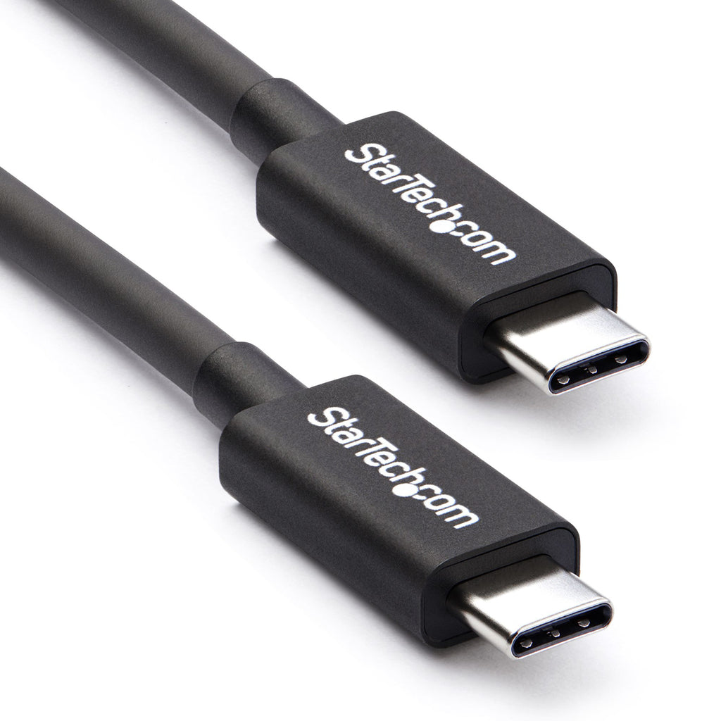 StarTech.com Câble Thunderbolt 3 USB-C 40 Gb/s, 50 cm, Compatible Thunderbolt, USB et DisplayPort, M/M