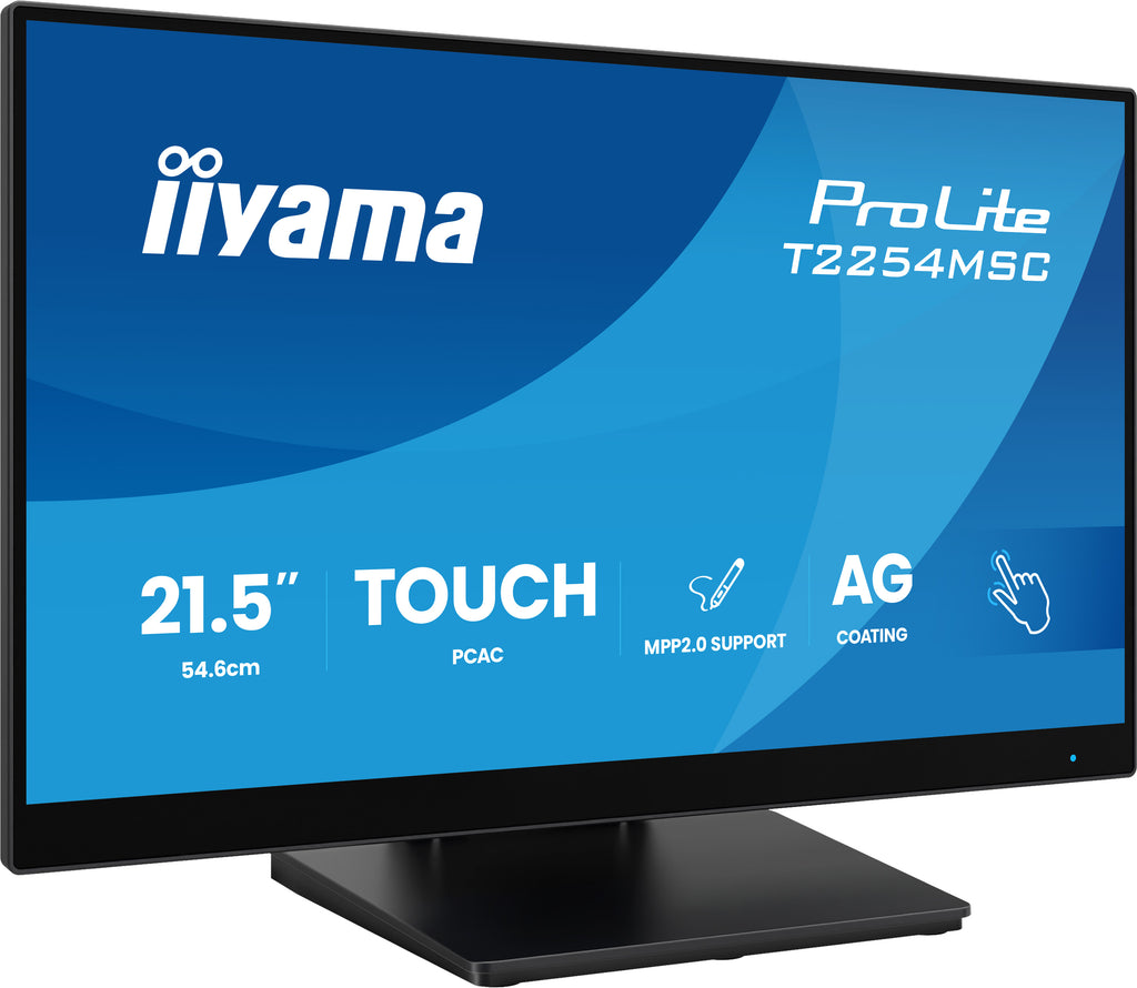 iiyama T2254MSC-B2AG écran plat de PC 54,6 cm (21.5") 1920 x 1080 pixels Full HD LED Écran tactile Noir