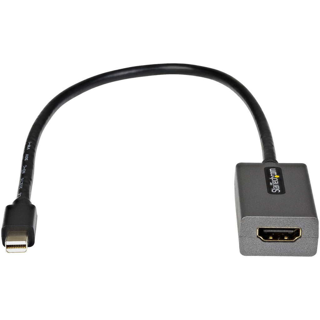 StarTech.com Adaptateur Mini DisplayPort vers HDMI, 1080p, mDP 1.2, Câble de 30,4 cm, MDP2HDMI