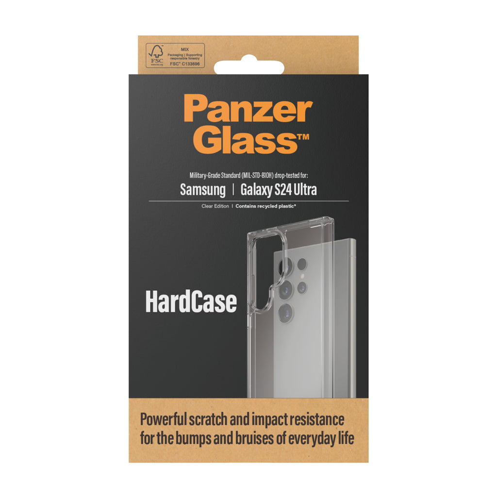 PanzerGlass PanzerGlass ® HardCase Transparent Samsung Galaxy S24 Ultra coque de protection pour téléphones portables Housse