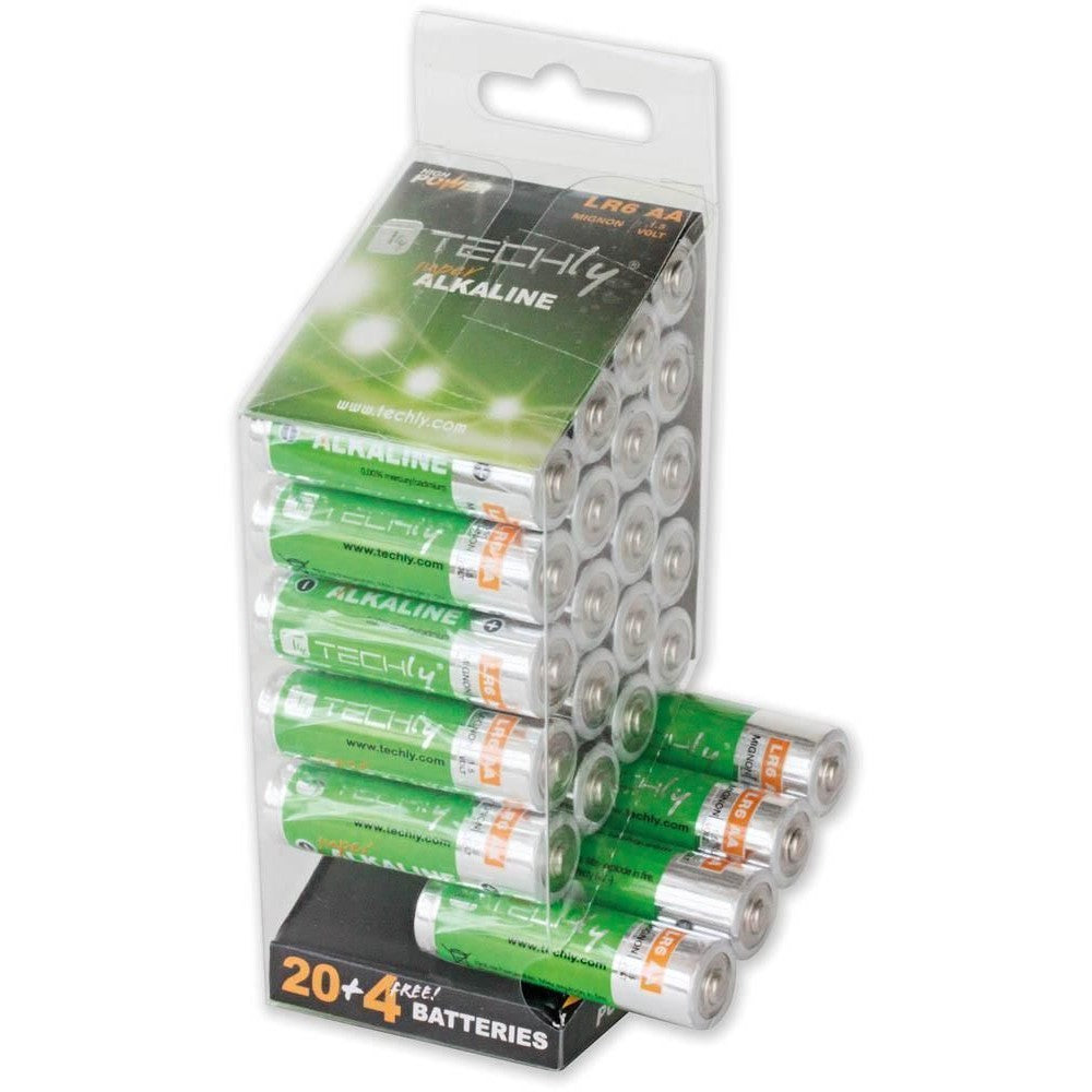 Techly LR06 AA 1.5V Batterie à usage unique Alcaline