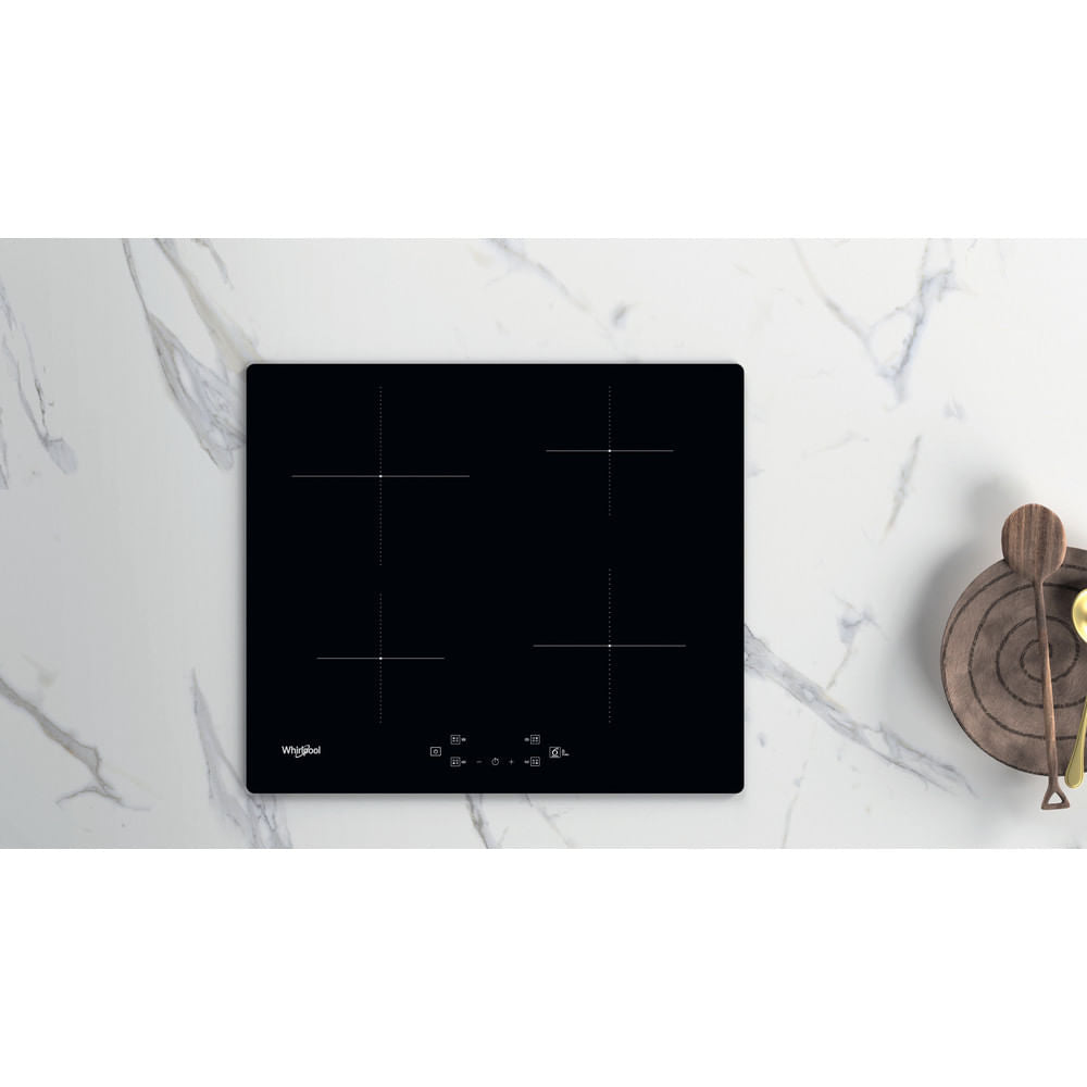 Whirlpool WS Q2160 NE Noir Intégré 59 cm Plaque avec zone à induction 4 zone(s)