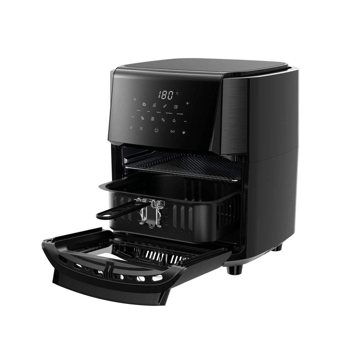 Electrolux EAF12B Unique 12 L Autonome 1700 W Friteuse d’air chaud Noir