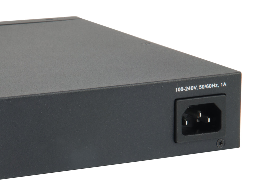LevelOne GTL-2661 commutateur réseau Géré L2 Gigabit Ethernet (10/100/1000) Noir - vue 6