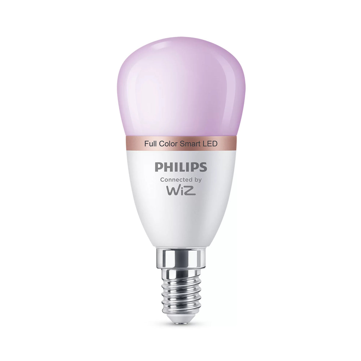 Philips Ampoule RGB LED connectée P45, base E14, 470 lm