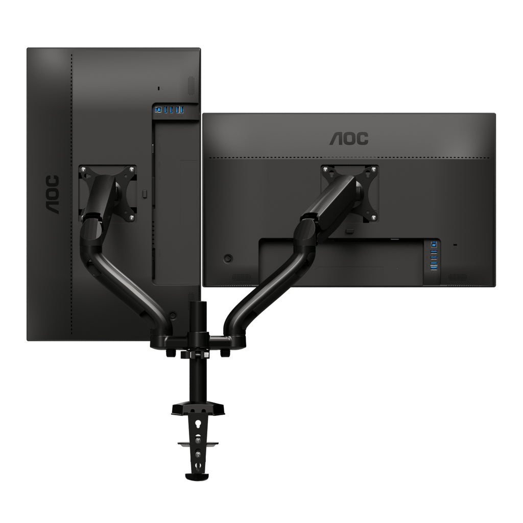 AOC AD110D0 support d'écran plat pour bureau 81,3 cm (32") Noir