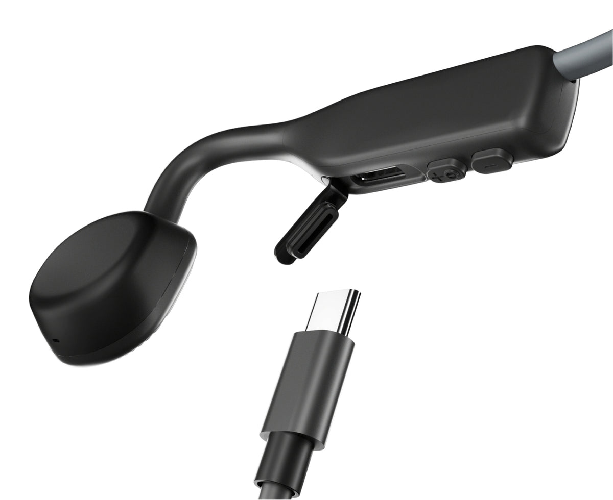 SHOKZ OpenMove Casques Sans fil Minerve Sports Bluetooth Gris