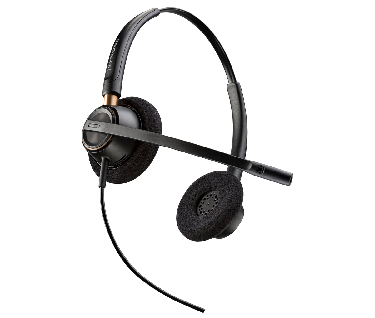HP Poly EncorePro 520 Micro-casque Binaural avec Quick Disconnect, Noir