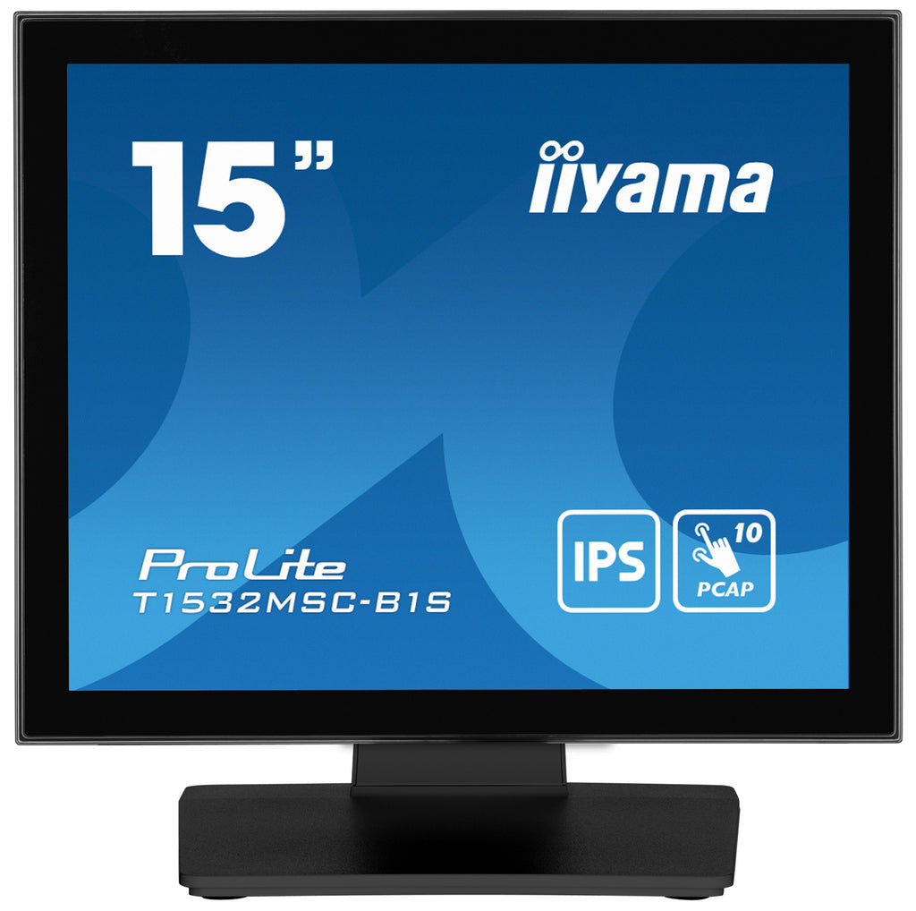 iiyama ProLite T1532MSC-B1S Écran Tactile LCD 15" XGA 1024 x 768 pixels Noir