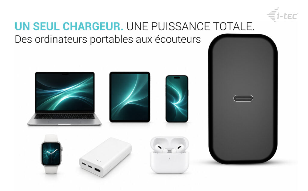 i-tec 100W USB-C GaN Charger - vue 8