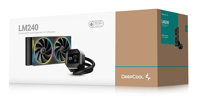 Deepcool LM240 Refroidissement Liquide 120 mm, Noir