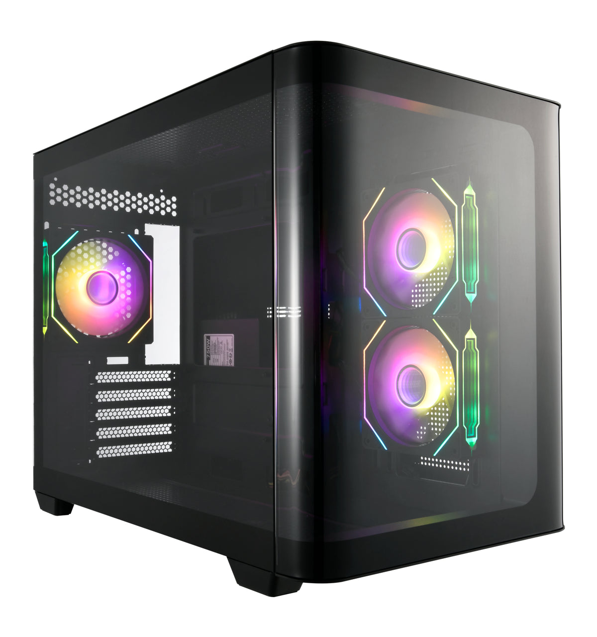 FSP S380-BA Micro Tower Noir