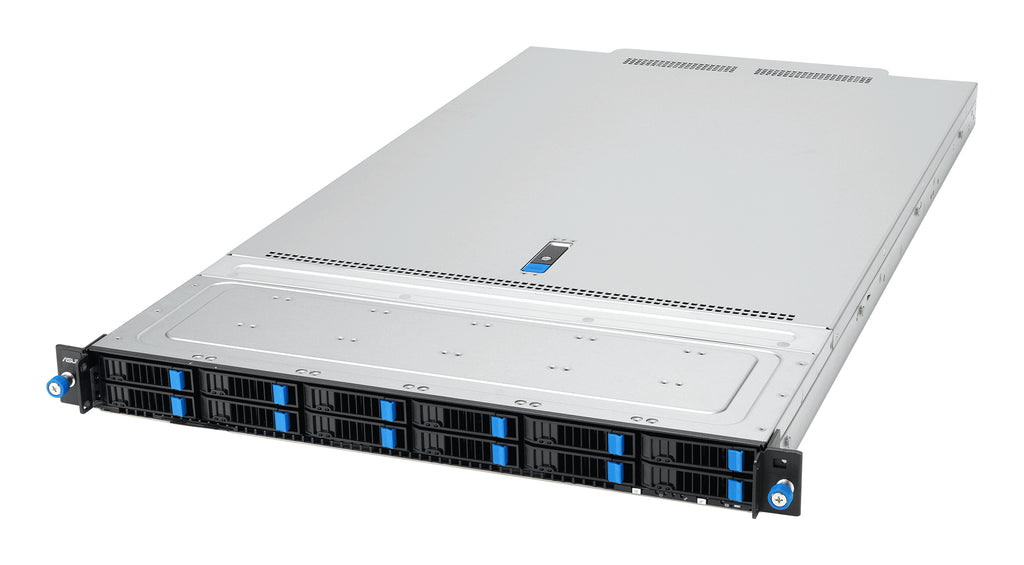 ASUS RS700A-E13-RS12U Serveur Rack 1U LGA 6096P Noir et Argent