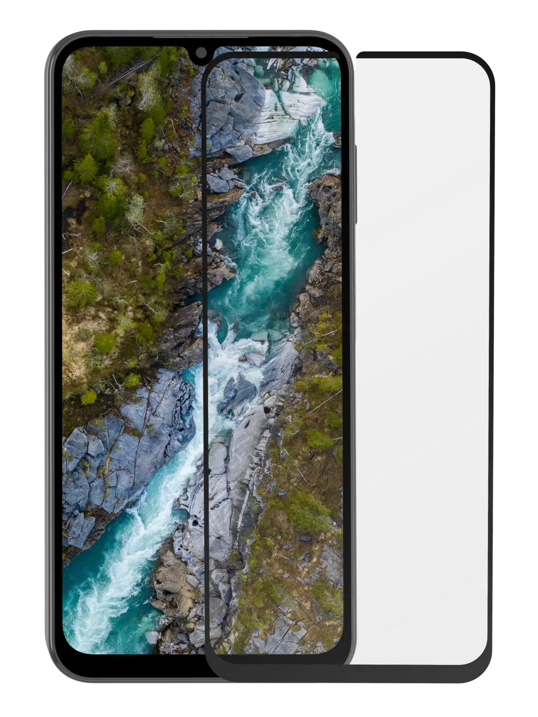 Protection d'Écran Transparente pour Galaxy A15, Anti-bactérienne, 1 Pièce
