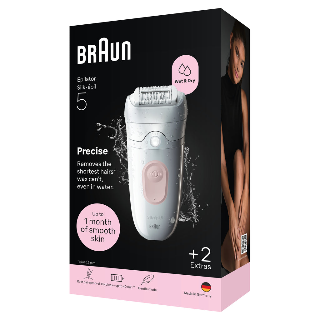 Braun Silk-epil 5 SE 5-011 28 pince(s) Blanc