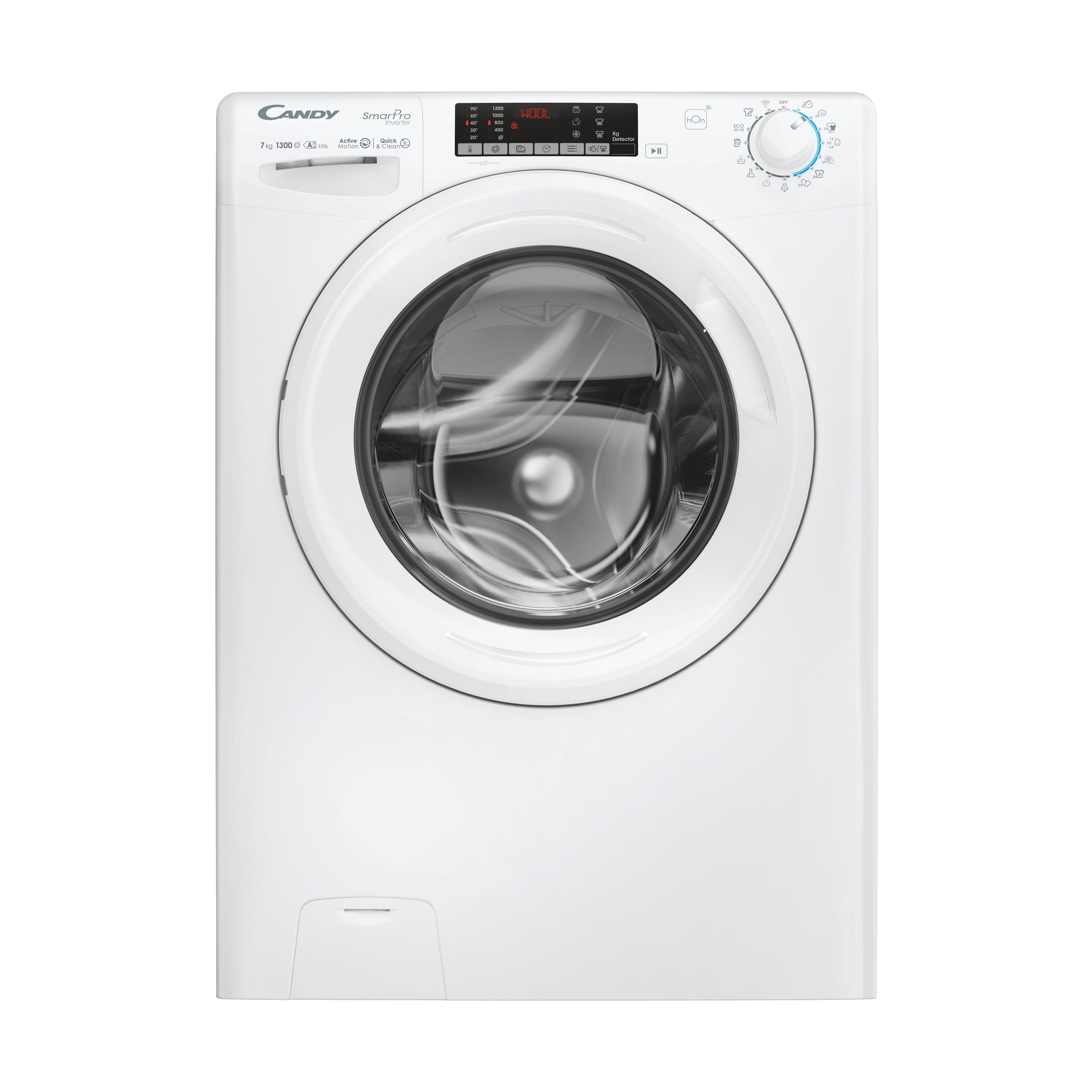 Candy CO4 374TWM6/1-S machine à laver Charge avant 7 kg 1300 tr/min Blanc