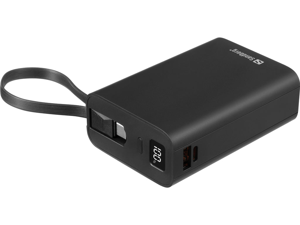 Sandberg Powerbank 20000 PD20W Connect 20000 mAh, Noir