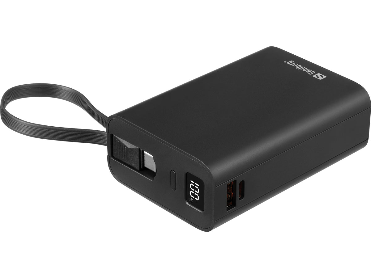 Sandberg Powerbank 20000 PD20W Connect 20000 mAh, Noir