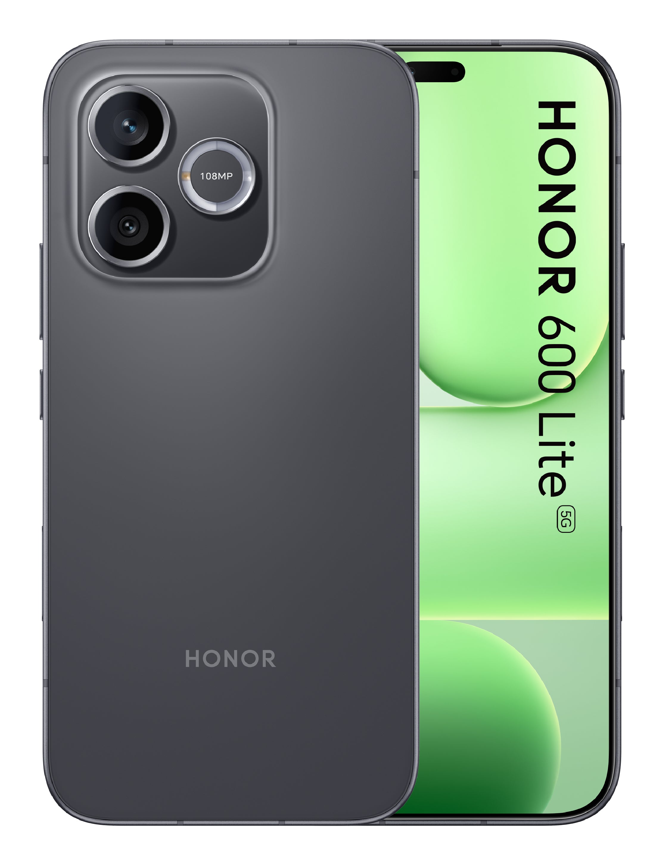 Honor Honor BUNDLE 600 LITE 256GB V BLACK+WATCH 2i BLACK 16,8 cm (6.6") Double SIM 5G USB Type-C 8 Go 256 Go 6520 mAh Noir