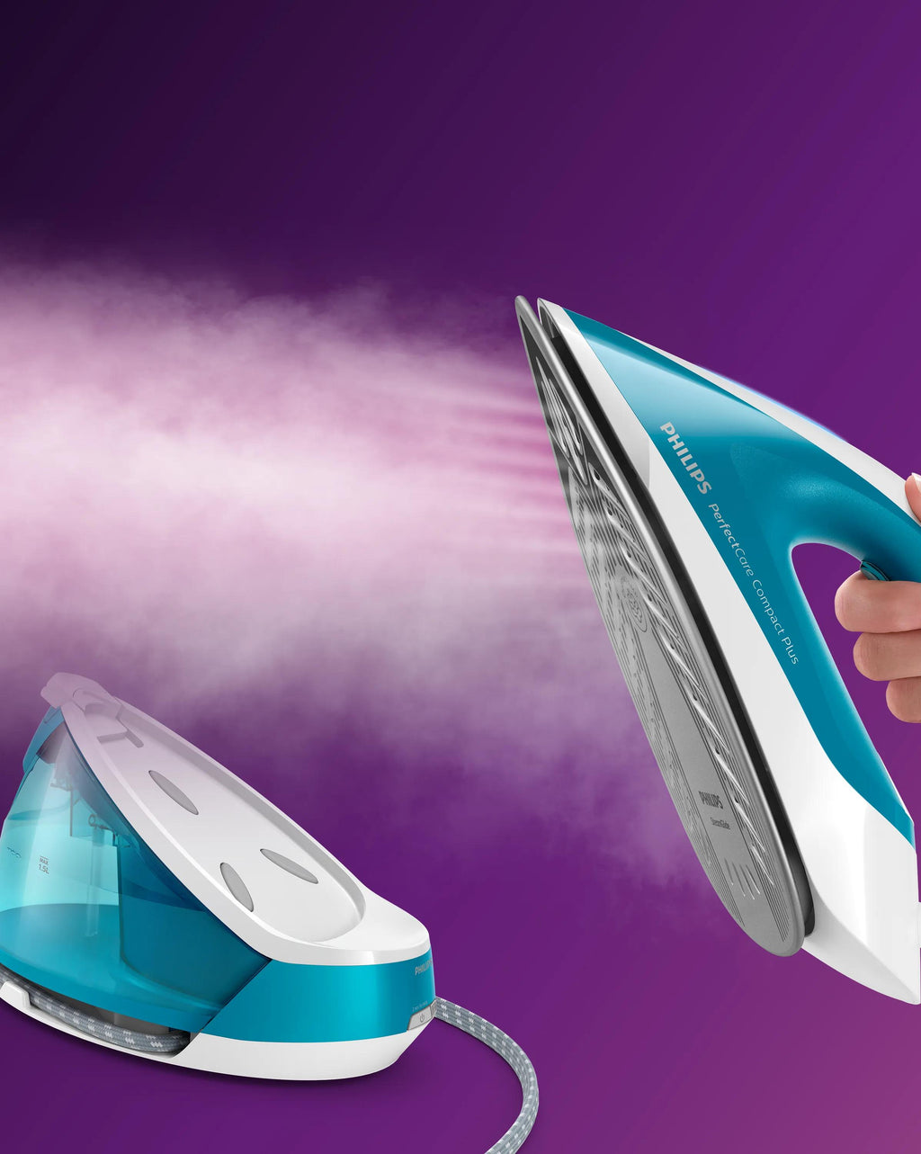 Philips Centrale vapeur PerfectCare Compact Plus GC7920/20