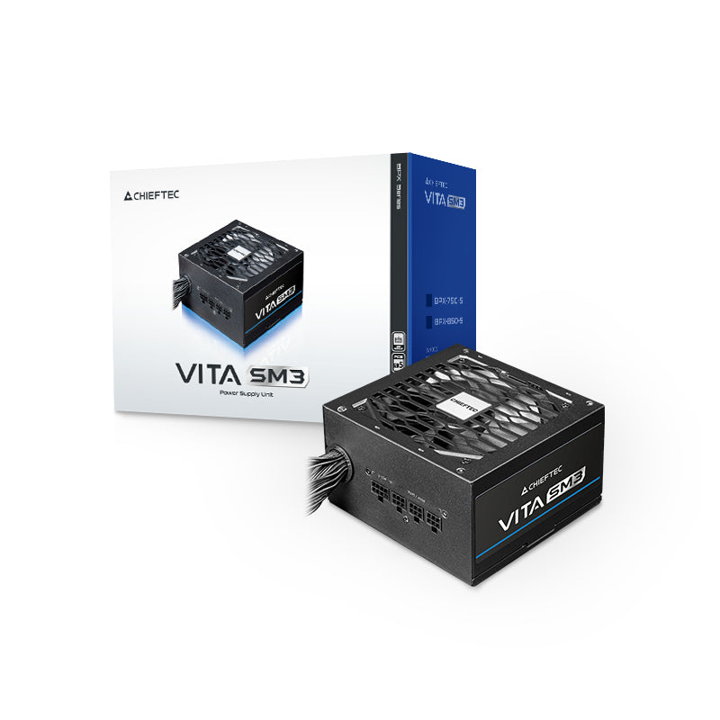 Chieftec Vita BPX-650-C unité d'alimentation d'énergie 650 W 20+4 pin ATX ATX Noir