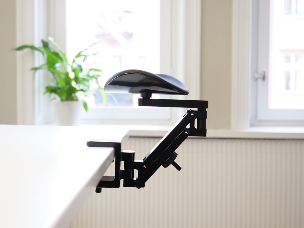 Accoudoir Mousetrapper Dynamic, Bordure en Simili-cuir Noir