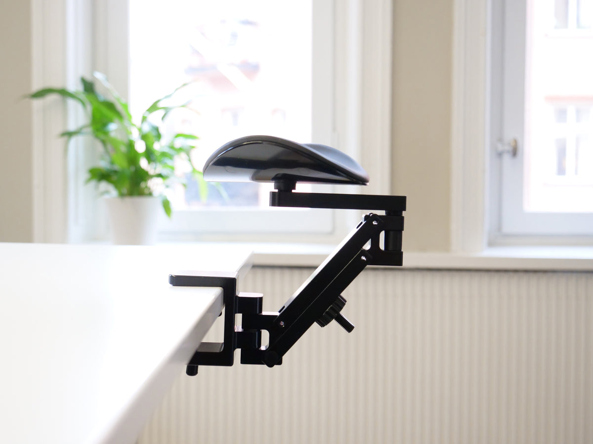 Accoudoir Mousetrapper Dynamic, Bordure en Simili-cuir Noir