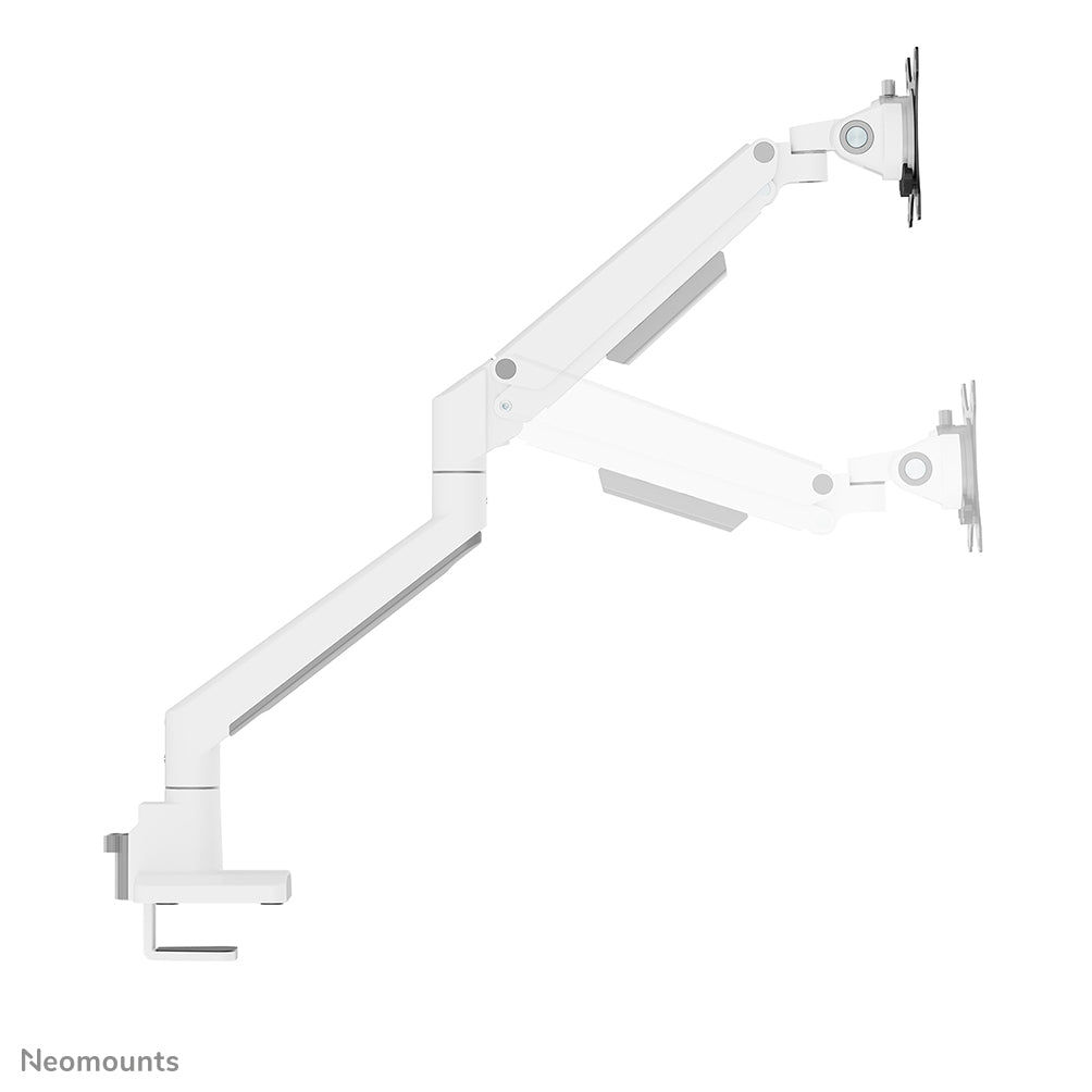 Neomounts DS70-250WH1 Support d'écran à fixer 17-35" - ressort à gaz - Topfix - arrêt 180°